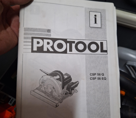 (135- S/OORD OB)- PROTOOL CSP 56 Q CIRCULAR SAW- R 1000