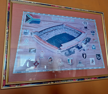 (H 14- S/OORD)- 1995 RUGBY WORLD CUP MEMORABILIA- R 200