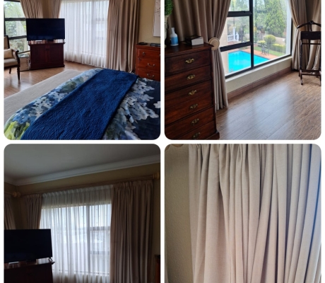 (ALB 25/4 - No:99) - Main Bedroom Curtains