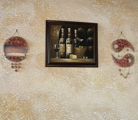 (H 61- S/OORD)- STILL LIFE PAINTING - WINE - R 600