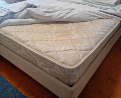 (GRM No:  4)  KING XL  BED FRAME AND MATTRESS    R 1500