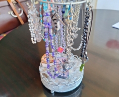 (GRM No:  24)  STAND WITH COSTUME JEWELLERY    R 120