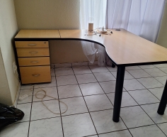 ( 20 -MH1403ALB) L-SHAPE DESK  R 900