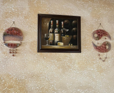 (H 61- S/OORD)- STILL LIFE PAINTING - WINE - R 600