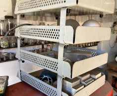 (32- SUIDEROORD)- 3 TIER STEEL LETTER TRAY- R 100