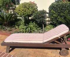 (ALB 25/4 - No:79) - Hardwood Pool Loungers - price for the set